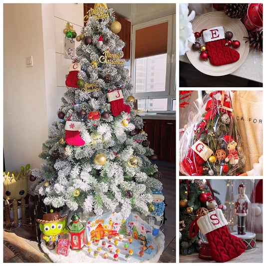 Festive Sock Ornaments