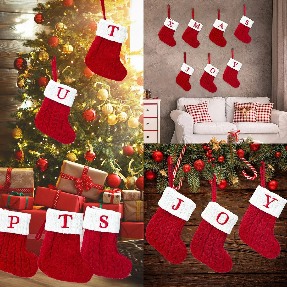 Festive Sock Ornaments