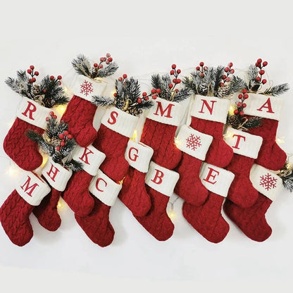 Festive Sock Ornaments